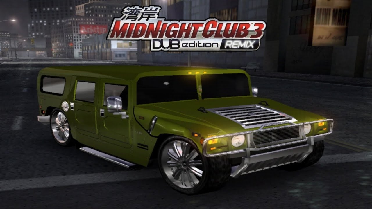 Midnight Club 3: Gameplay 1080p (AetherSX2) Hummer H1 X Gemballa GT 750