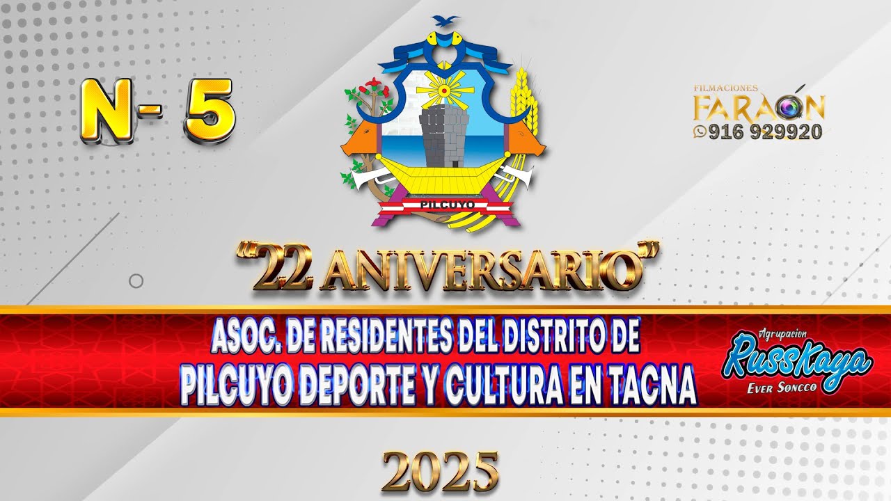 RUSSKAYA DE EVER SONCCO - RESIDENTES DEL DISTRITO DE PILCUYO DEPORTE Y CULTURA EN TACNA - 2025