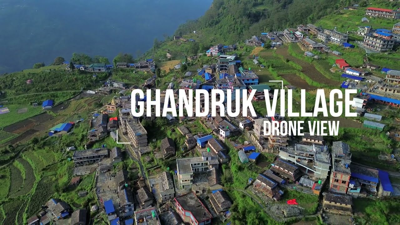 Above the Clouds: Ghandruk Village Drone Film