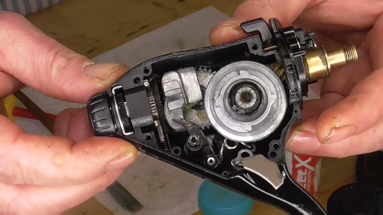 Zuschauerrolle: Okuma Dyna Drag 50 Freilaufrolle Wartung. Teil 2: Zusammenbau und Bremsenservice
