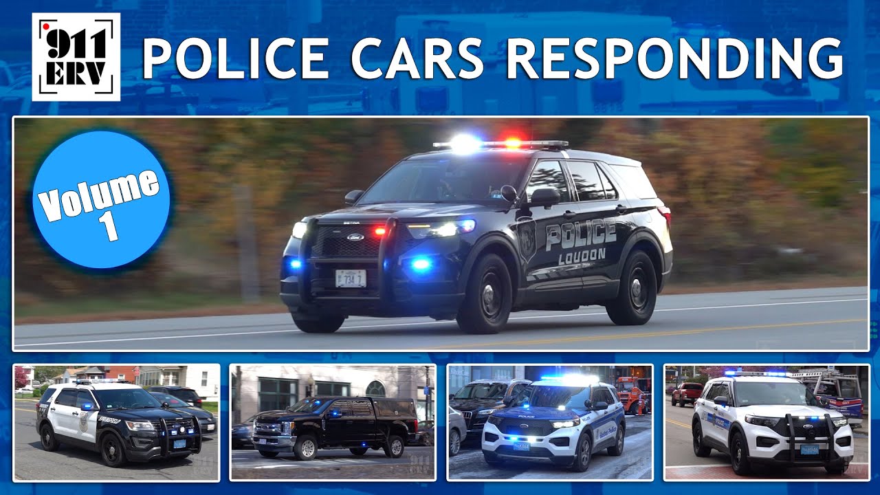 Police Cars Responding Compilation 1 | 2025 Responses
