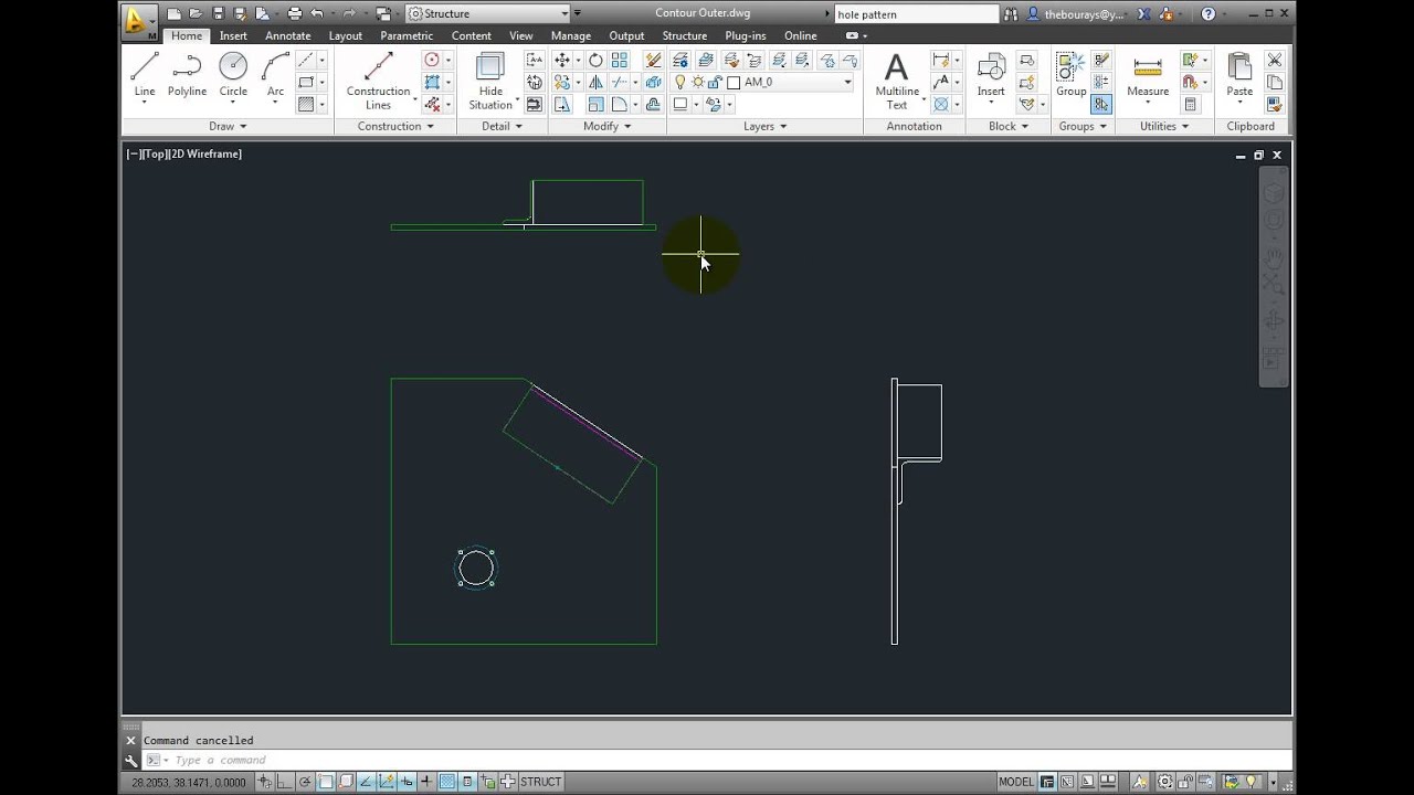 Using Contour Tracing