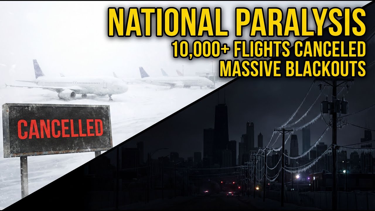 RED ALERT: Winter Storm 'Fern' Devours 70% of USA (State of Emergency)