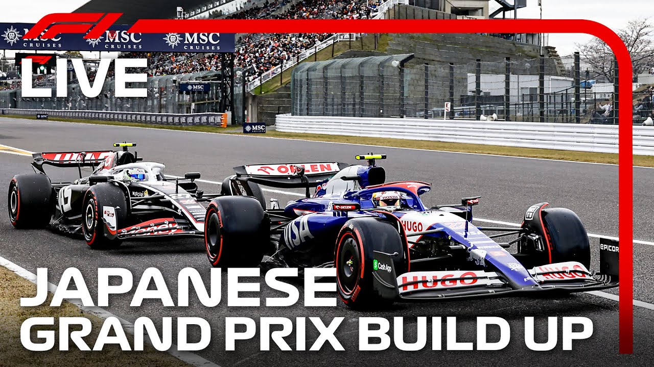 LIVE: Japanese Grand Prix Build-Up and Drivers Parade