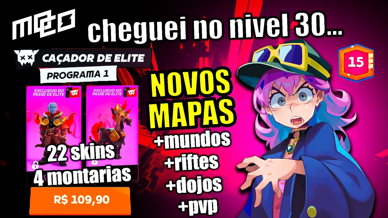 TUDO QUE MUDOU NO NIVEL 30 - SKINS, MONTARIAS, NOVOS EQUIPS, MUNDOS, RIFTES, DOJOS E PVP!  MO.CO