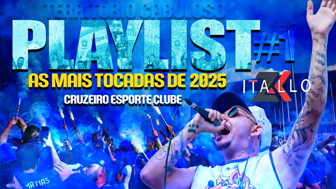 PLAYLIST #1 [ AS MAIS TOCADAS DE 2025 ] CRUZEIRO ESPORTE CLUBE