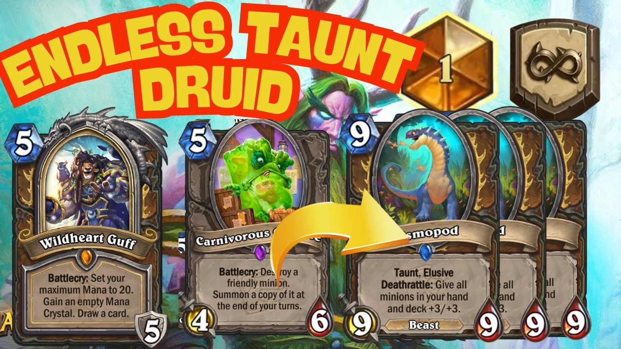 Wild | Endless Taunt Druid | Legend | Hearthstone