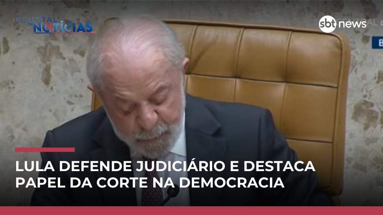 Lula defende STF e diz que julgamento sobre 8 de janeiro fortaleceu democracia | #CentraldeNotícias