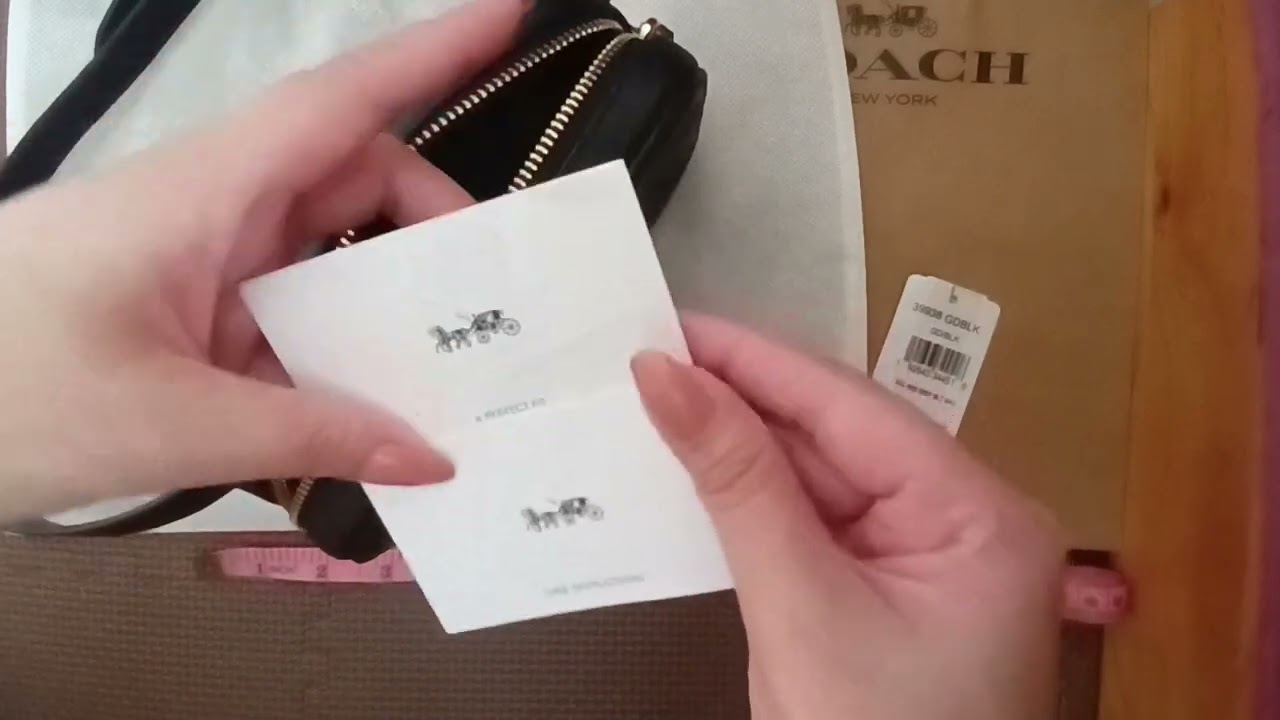 Coach Belt Bag Unboxing