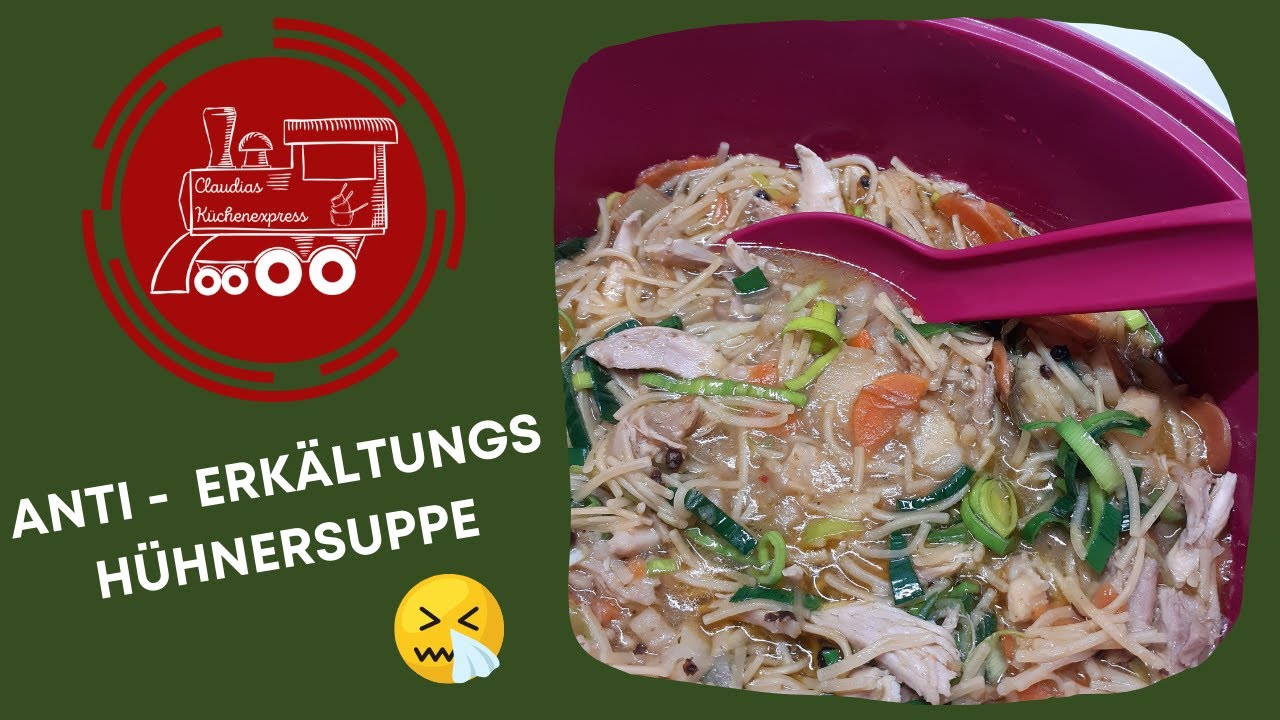 🤧 Anti-Erkältungs-HÜHNERSUPPE ... Thermomix® TM6,TM5, TM31