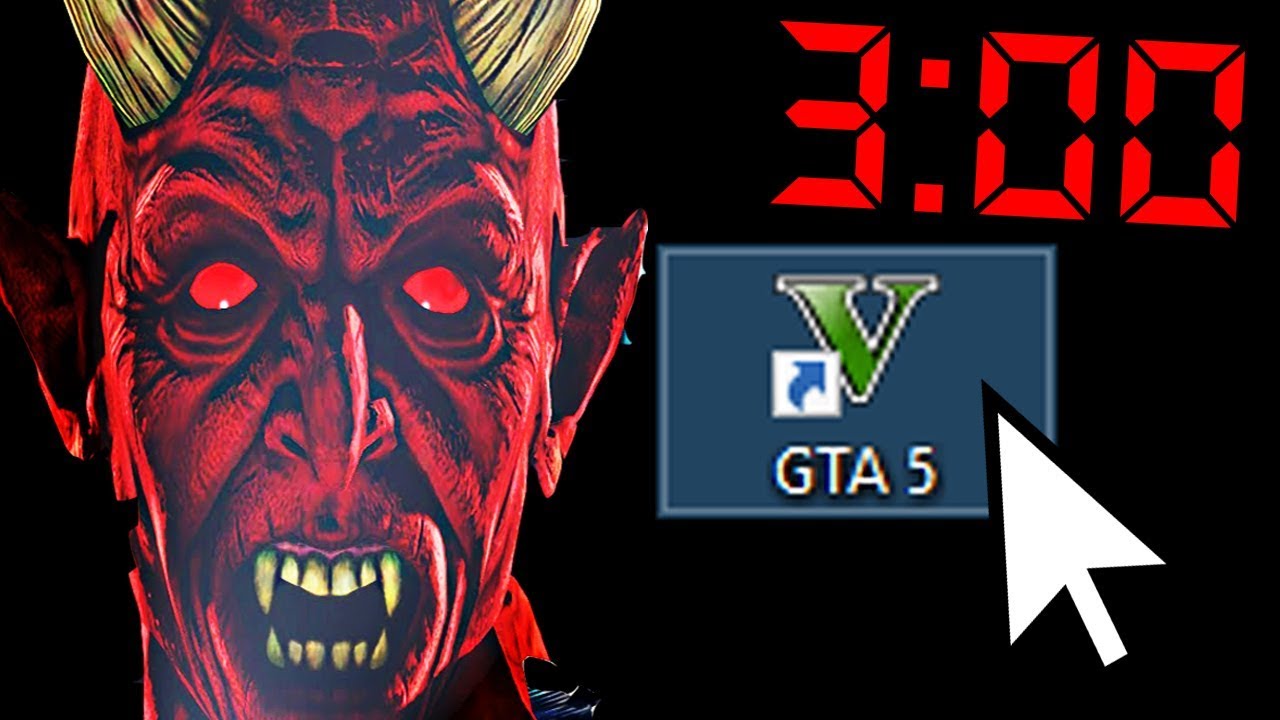Никогда не запускайте GTA 5 в 3 часа ночи, иначе... (судная ночь)
