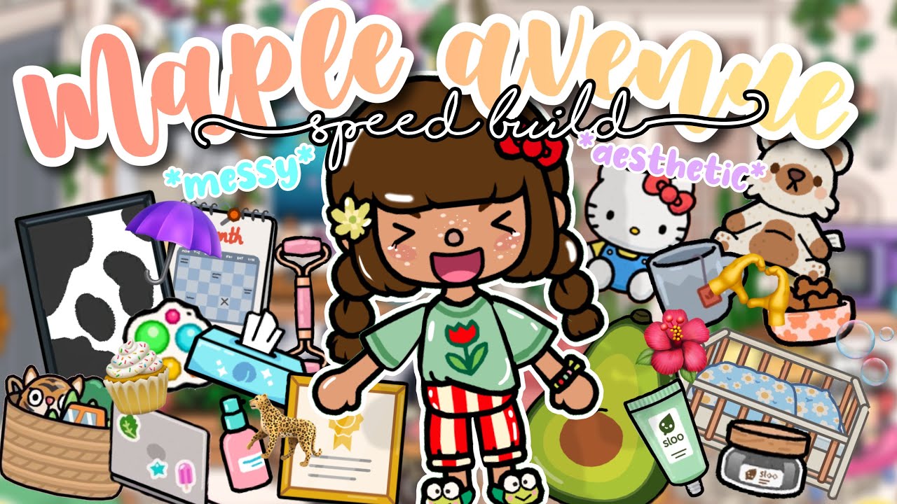 *MESSY* 🫶🍥Maple Avenue|Aesthetic🧁🌊| free no credits🎱⚡️|TocaXIchigo🐆🌺|