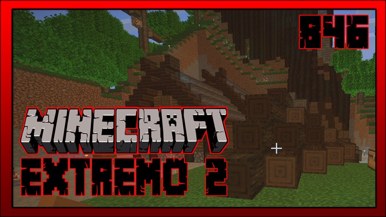 Minecraft Extremo 2 #846 | CREANDO LA PRIMERA RAÍZ DE NUESTRO GRAN ÁRBOL