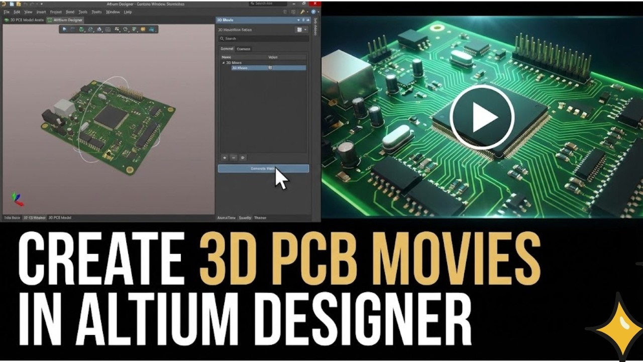 How to Create 3D PCB Movies in Altium Designer