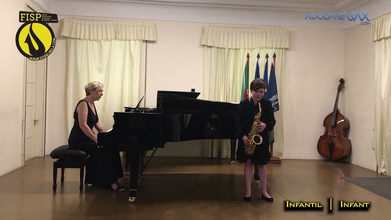 FISP21   Alice Tedim Portugal plays Danse du Sax by Gilles Martin
