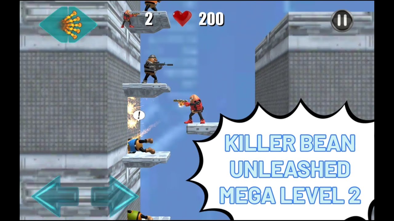 Killerbean unleashed mega level 2 #gameplay