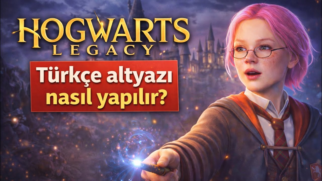 HOGWARTS LEGACY TÜRKÇE YAMA NASIL YAPILIR ?