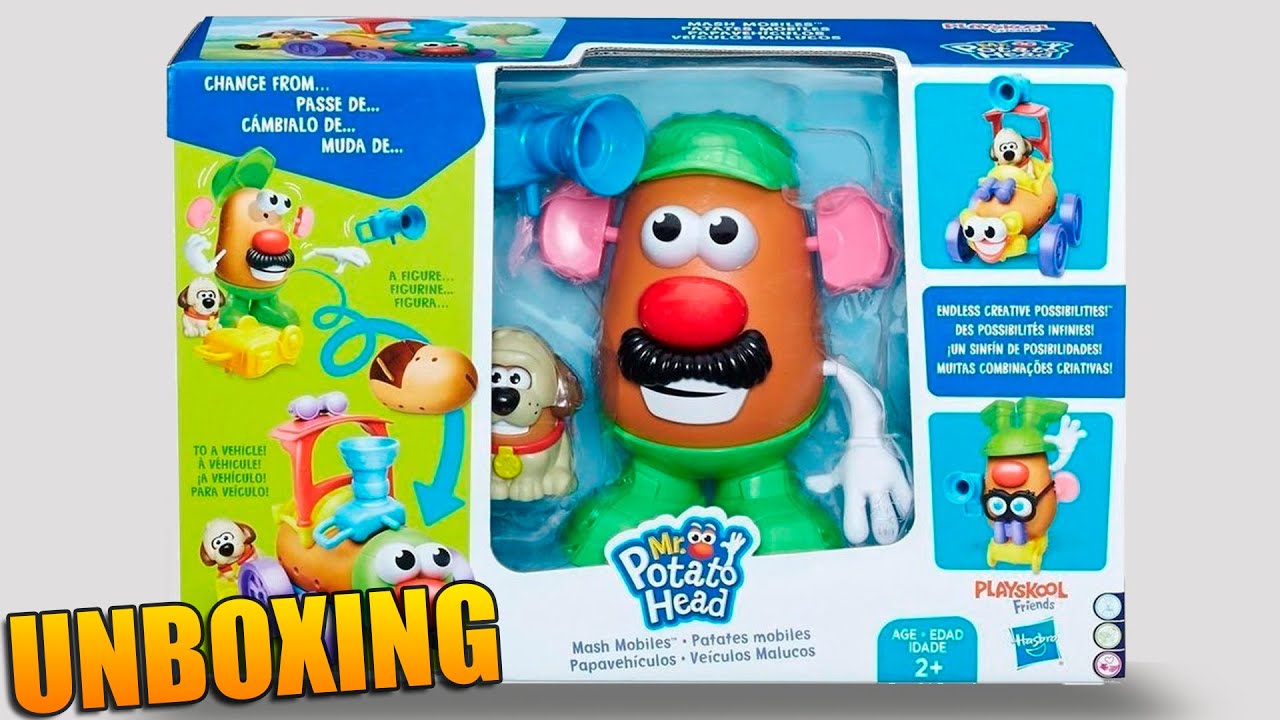 Señor Patata Unboxing con Hulk cara de papa