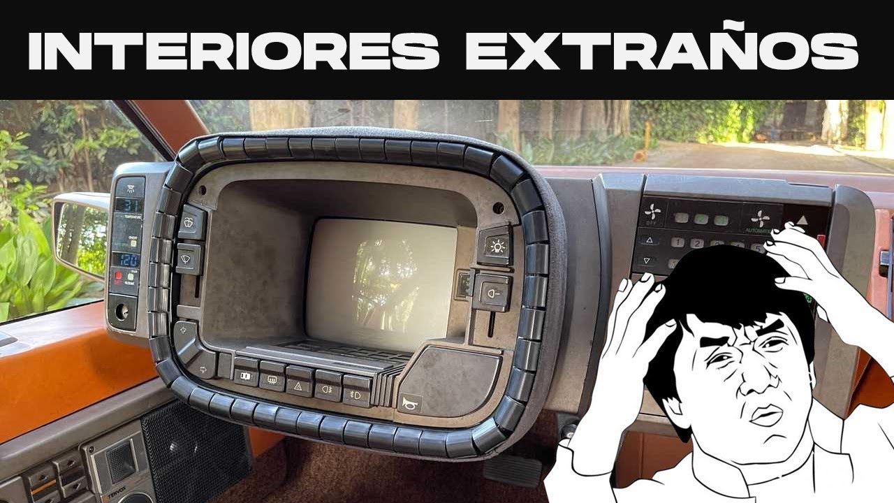Otros 5 De Los Interiores M&aacute;s Raros, Curiosos Y Originales De La Historia Del Autom&oacute;vil 🚗