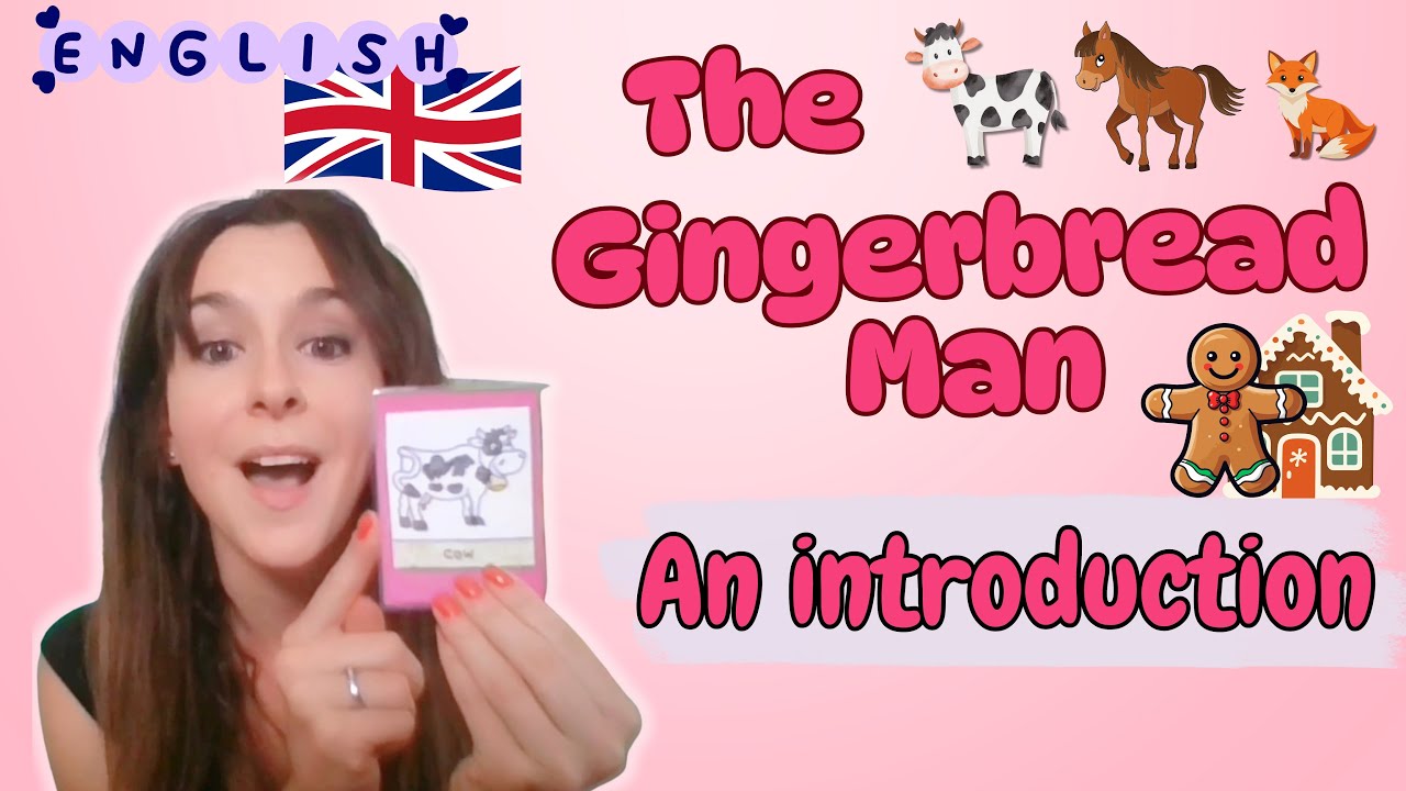 The Gingerbread Man. Warm up introduction | Fairy Tales | Storytime for children