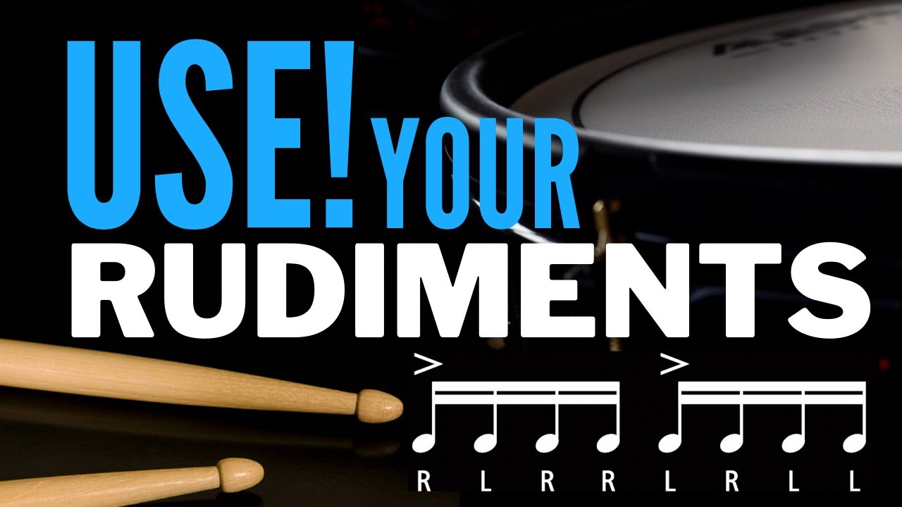 APPLYING RUDIMENTS TO YOUR GROOVES | Drum Lesson W/ whelan drums