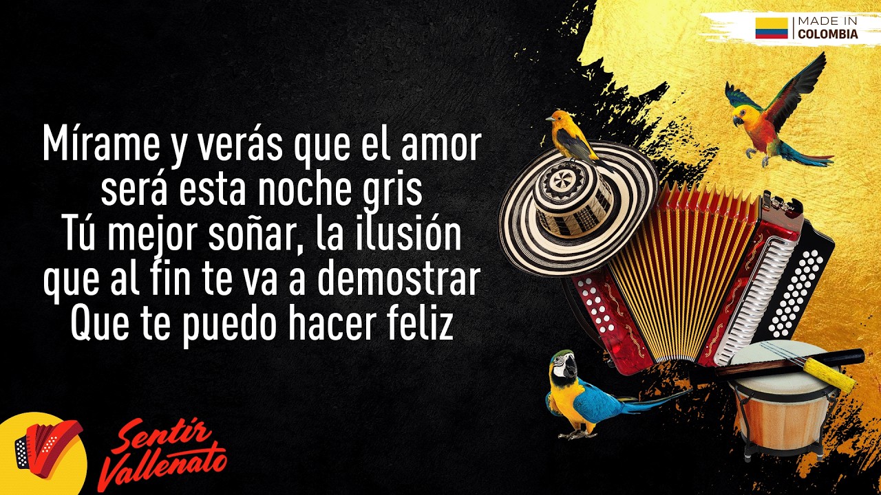 Déjate Atrapar, Binomio De Oro De América, Video Letra - Sentir Vallenato
