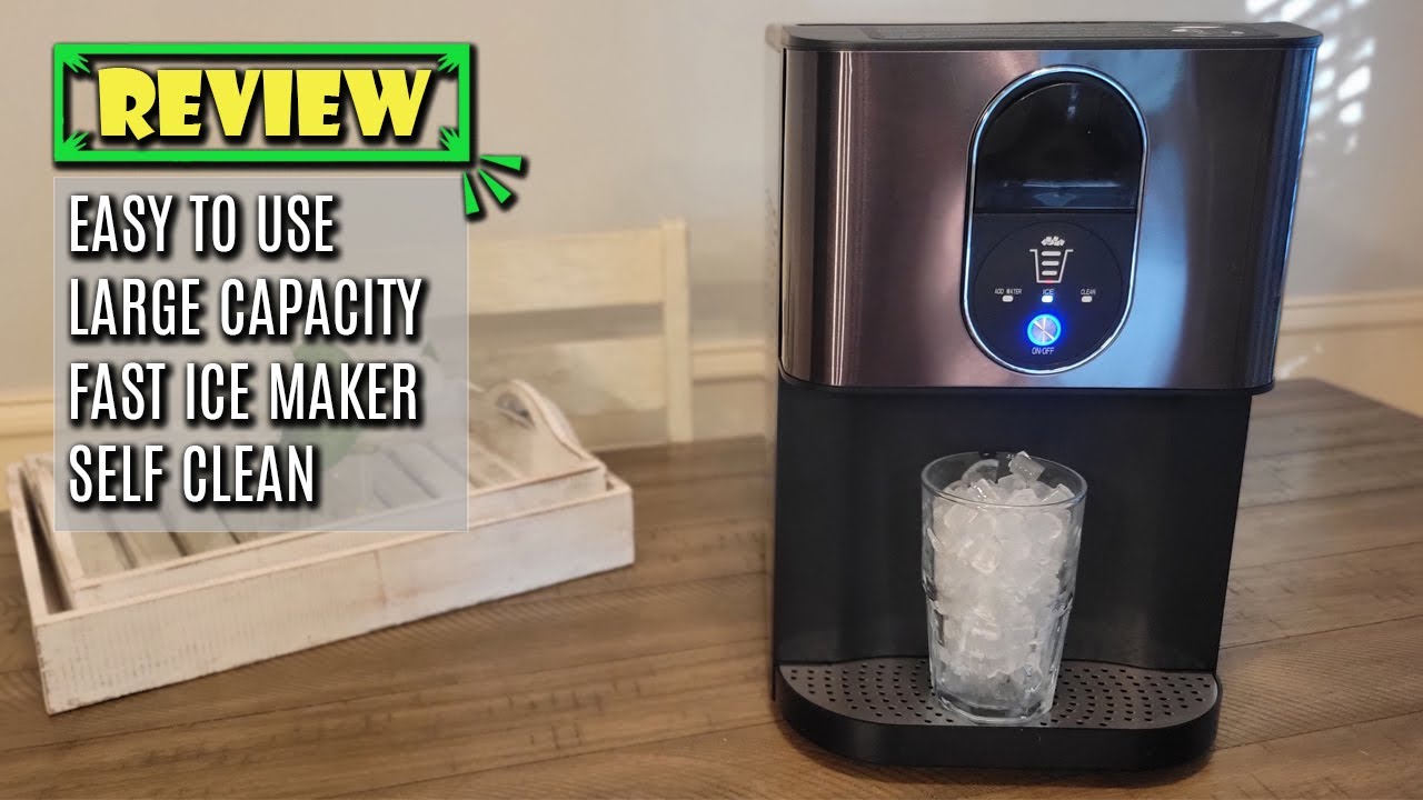 Joy Pebble Self Dispensing Countertop Nugget Ice Maker: Review