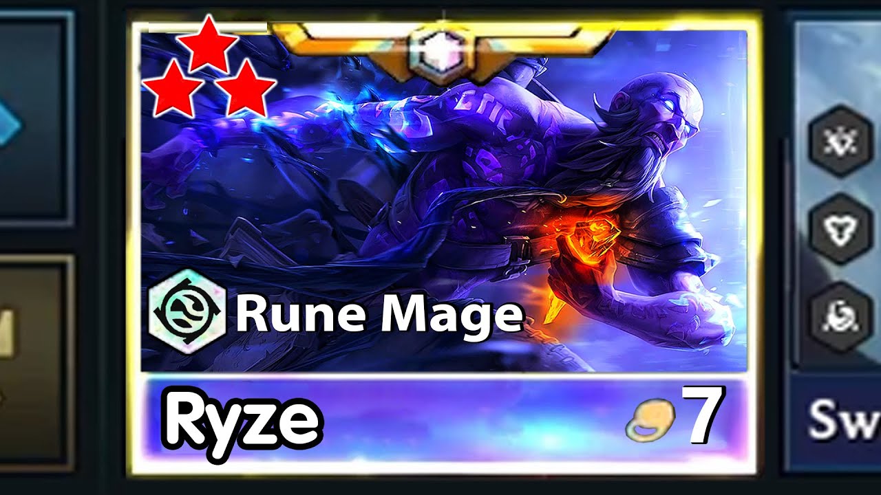 *World First* 7-Cost 3-Star Ryze! 1v9! ⭐⭐⭐ | TFT Set 16