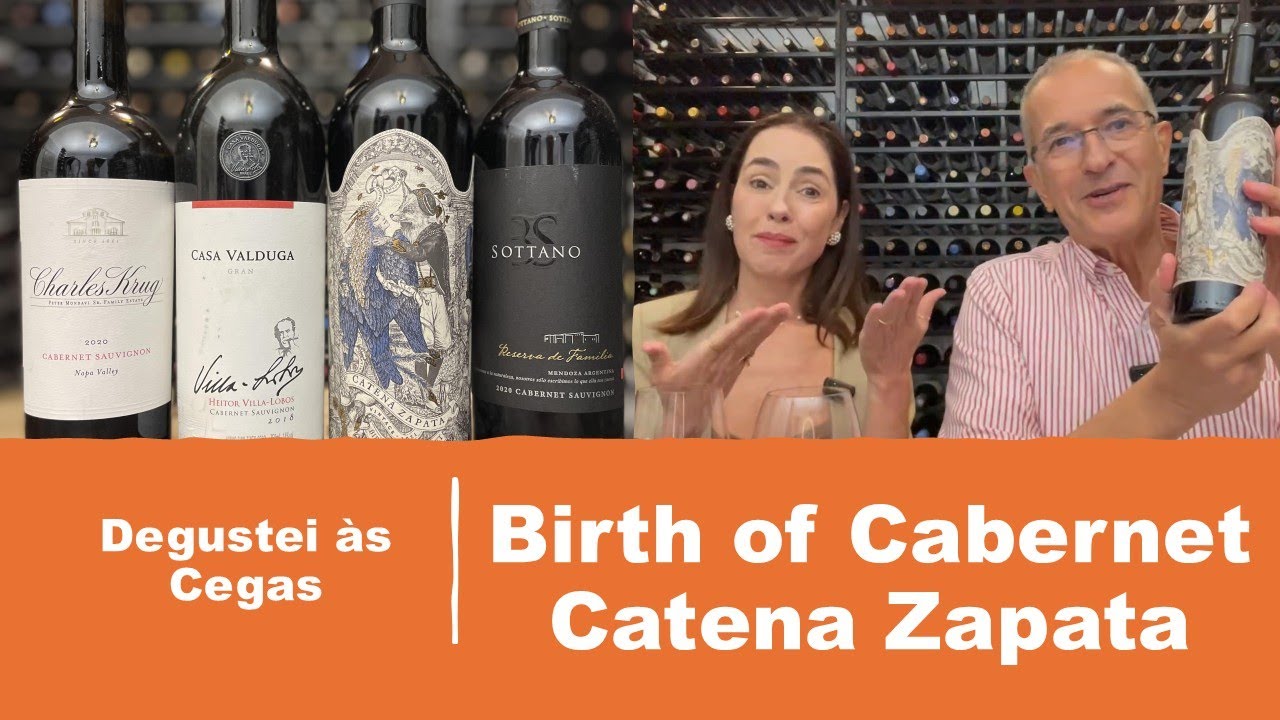 Birth of Cabernet Catena Zapata: comparei com outros vinhos.