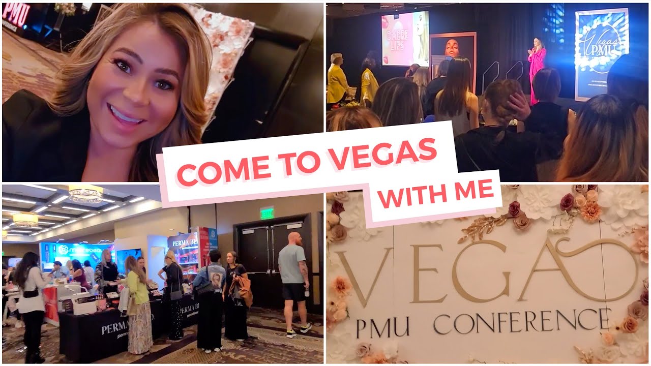 Vegas PMU Conference 2023 Vlog! Day In The Life Of A PMU Artist!