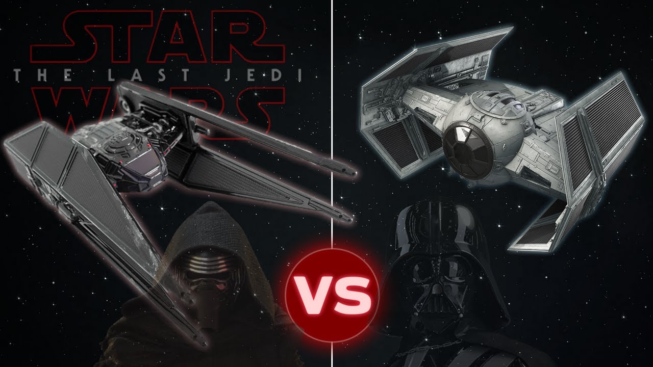 Tie Advanced vs Tie Silencer (Kylo Ren's 'The Last Jedi' Starfighter ) | Star Wars: Who Would Win