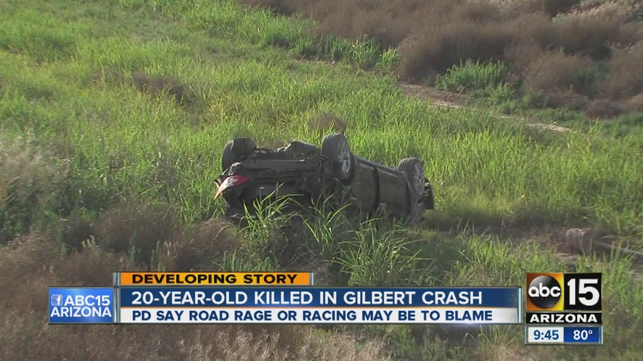 20-year-old killed in Gilbert rollover crash