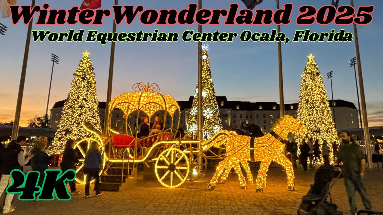 Winter Wonderland World Equestrian Center Ocala Walkthrough 2025