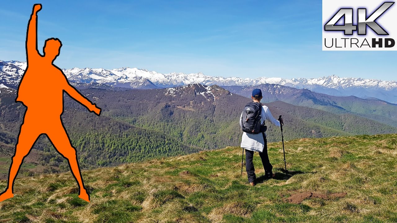 RANDO Pic d'Estibat (1.663M), une Balade Facile, Col de Port, Saurat, Massat - ARIEGE PYRENEES 4K