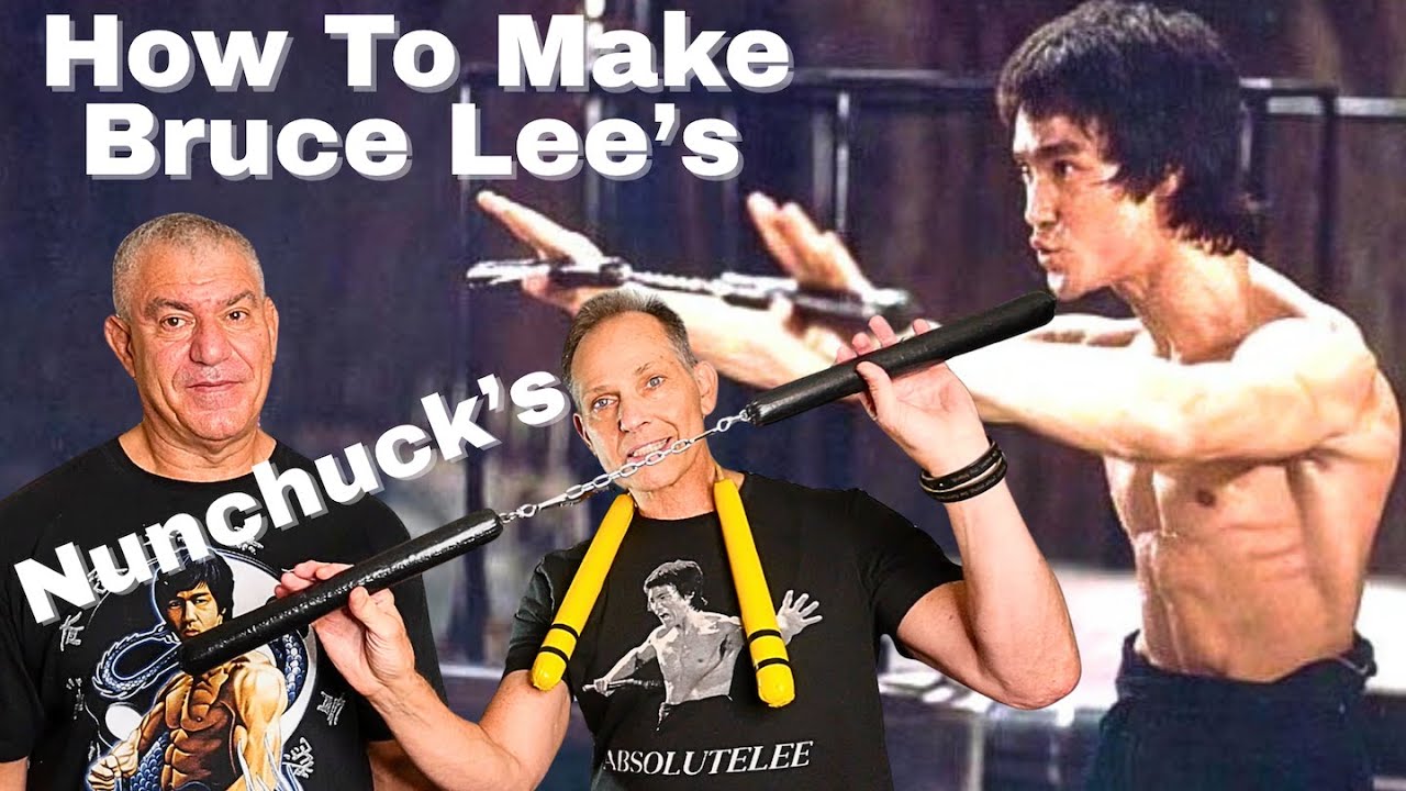 How to make Bruce Lee's ENTER THE DRAGON Nunchucks!