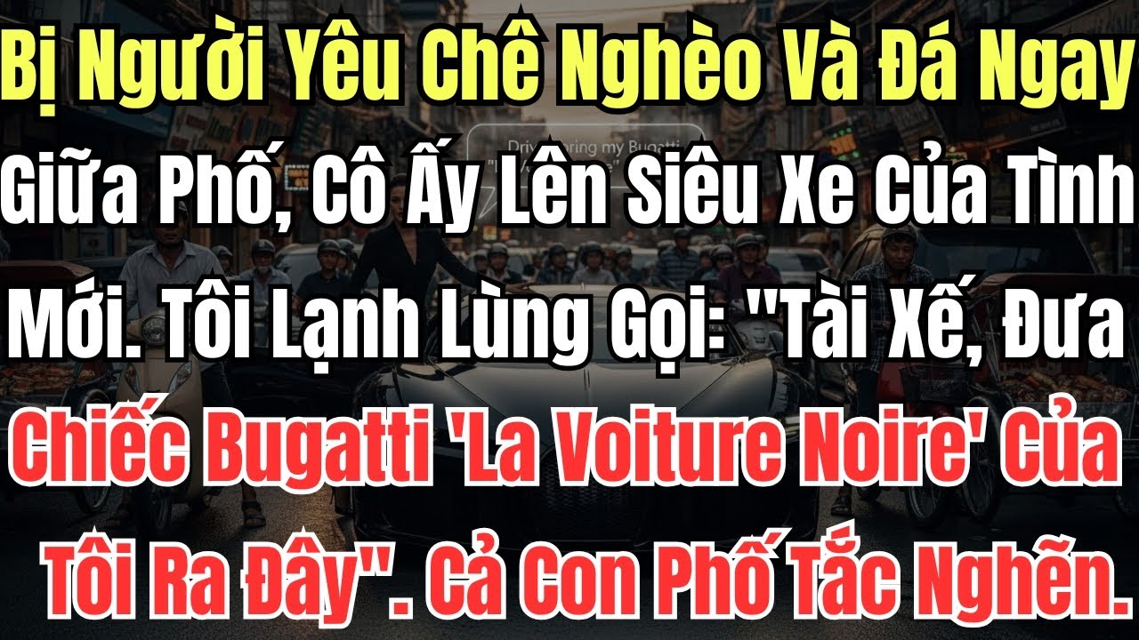Bị Người Yêu Chê Nghèo Và Đá Ngay Giữa Phố, Cô Ấy Lên Siêu Xe Của Tình Mới. Tôi Lạnh Lùng Gọi: 