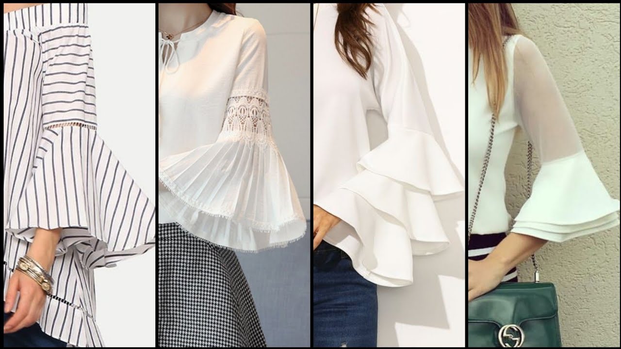 most demanding vintage and retro blouses Bell sleeves design collection (2019)