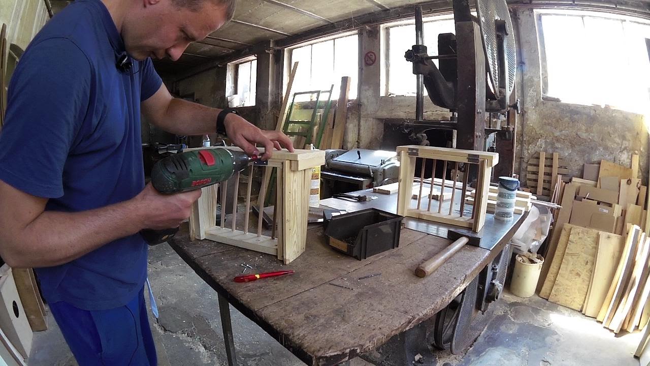 Heuraufe/Futterraufe für Kaninchen selber bauen