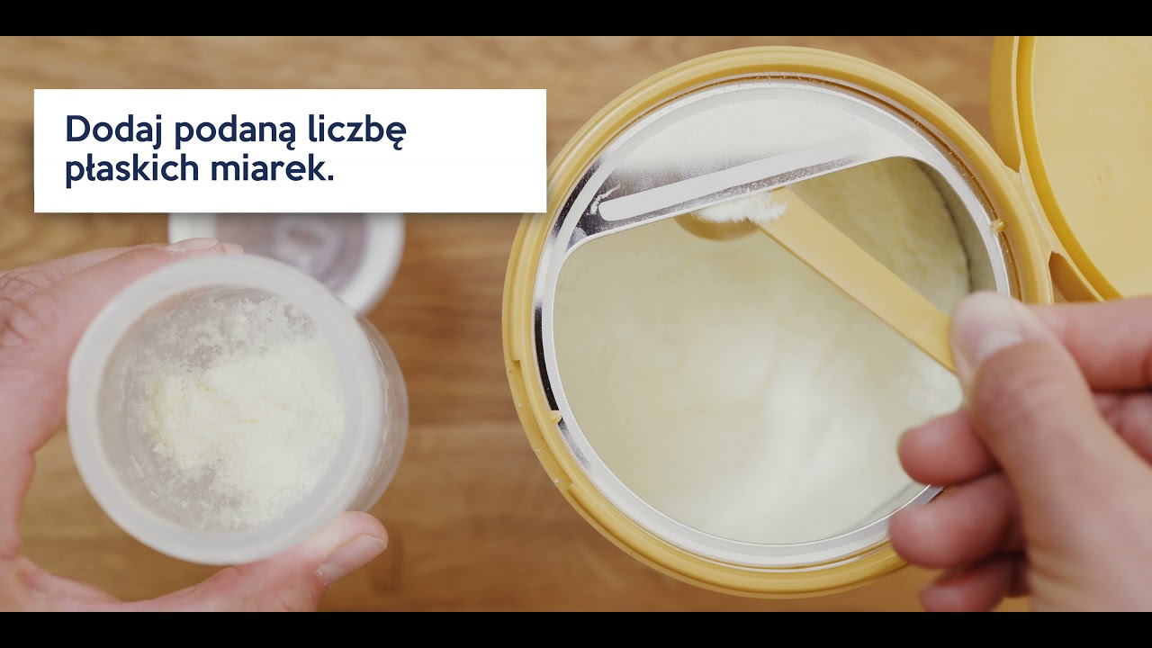 Jak przygotować mleko dla niemowląt Kendamil?