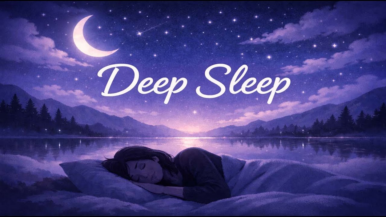 Healing Sleep Music ✨🌙 Calming Sounds for Deep Sleep, Relaxation & Night Healing