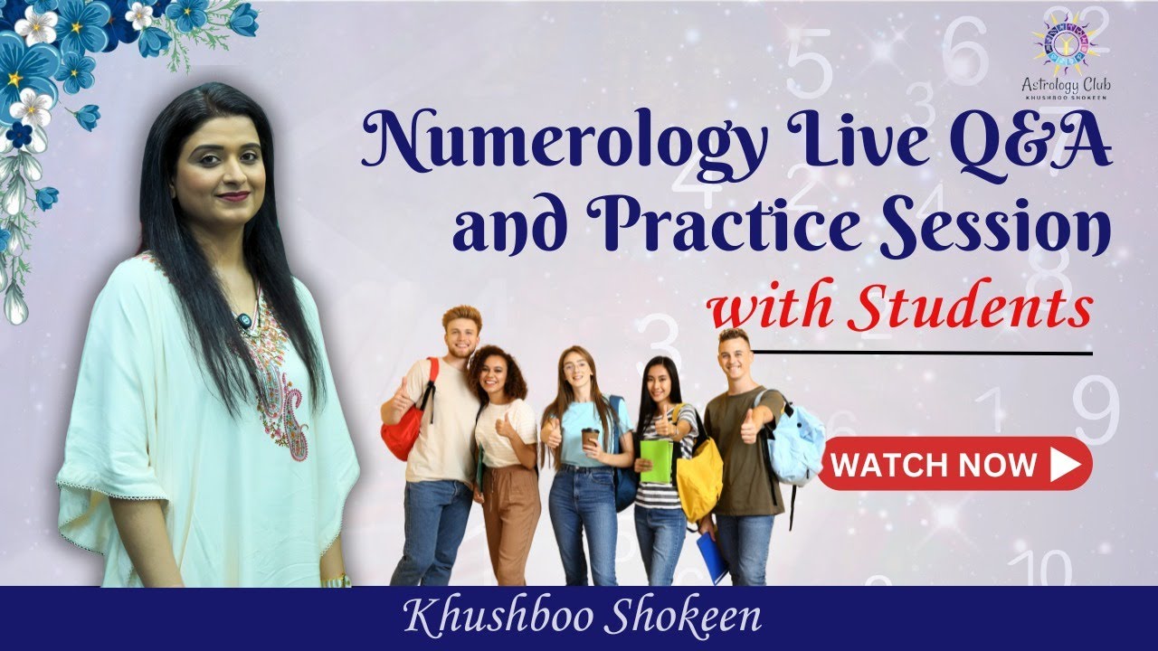 Numerology Live Q&A and Practice Session with Students 🔢 | Decode Your Numbers!