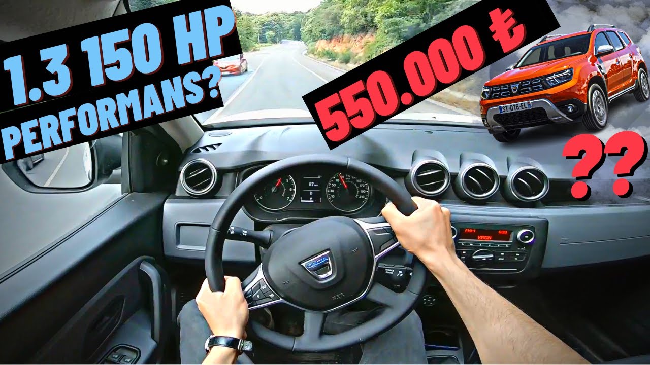 550.000 TL YE DUSTER ? DACİA DUSTER 2022 1.3 TCE OTOMATİK POV SÜRÜŞ | İNCELEME