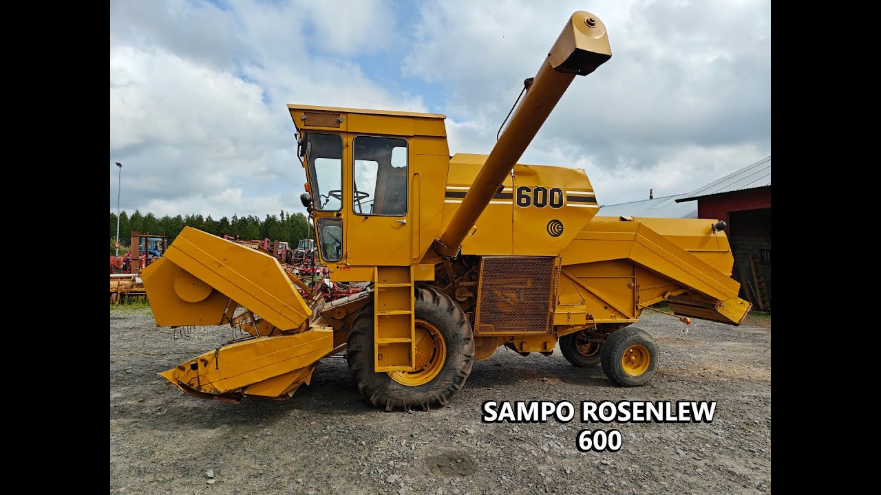 Sampo Rosenlew 600 puimuri