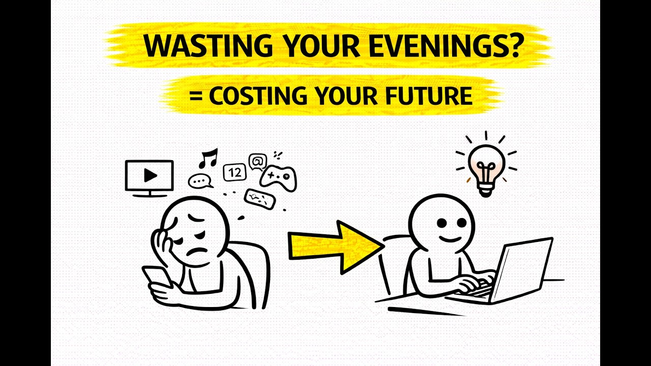 You’re Wasting Your Evenings… and It’s Costing You Your Future