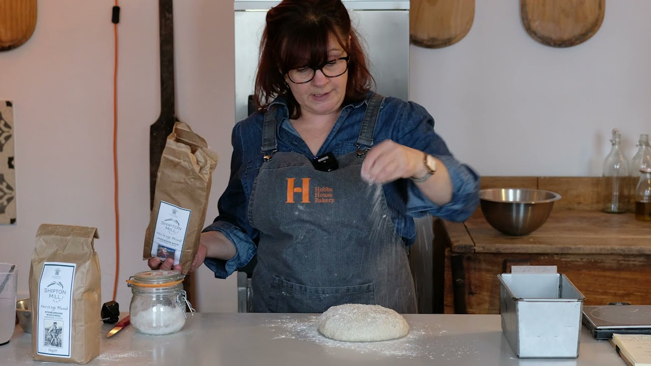 How to Bake a Tinned Sourdough Loaf - No Knead Method