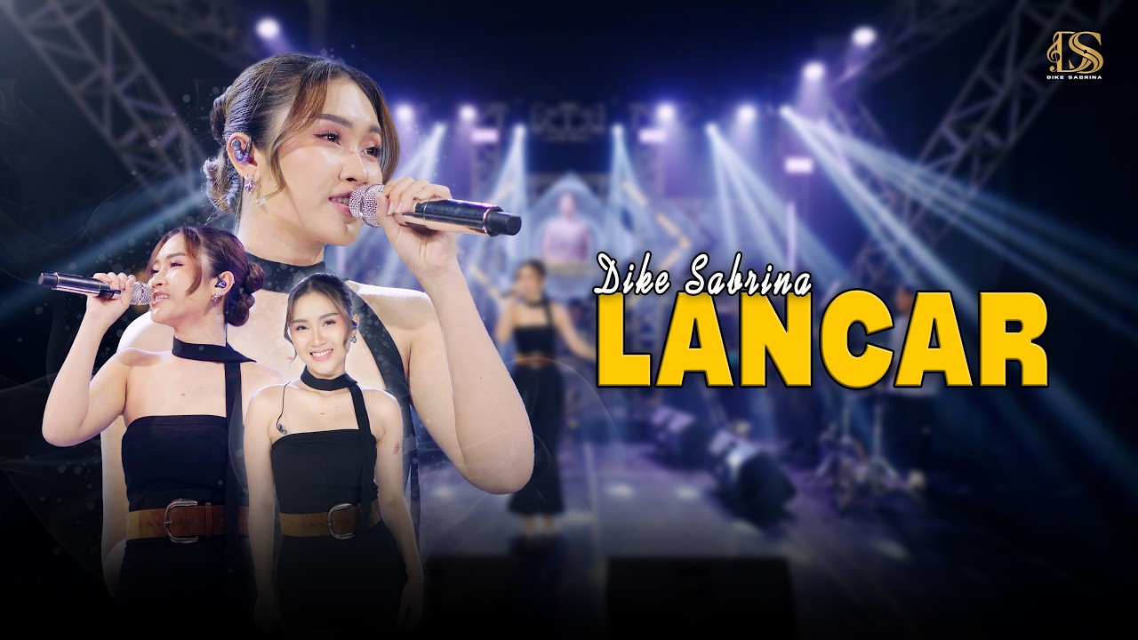 DIKE SABRINA - LANCAR ( Official Live Music Video ) DS MUSIC