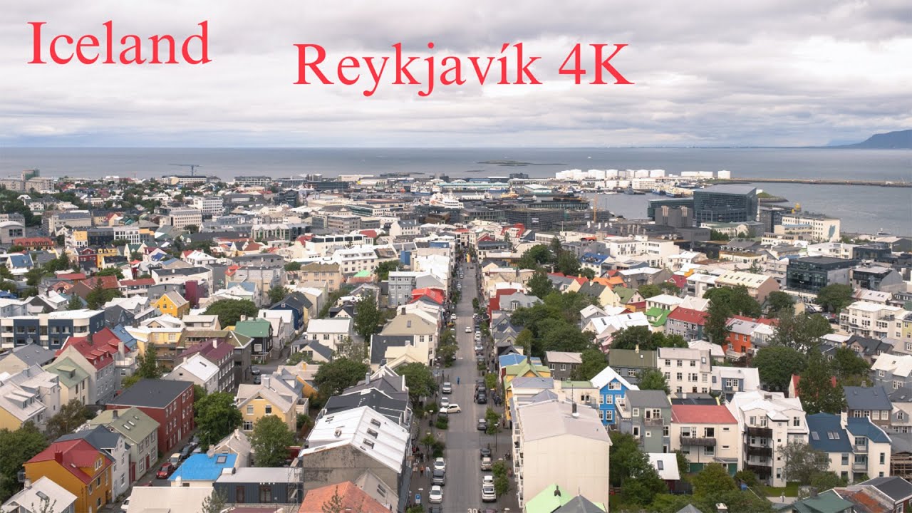 Reykjavik  4K - Iceland - Summer Drive