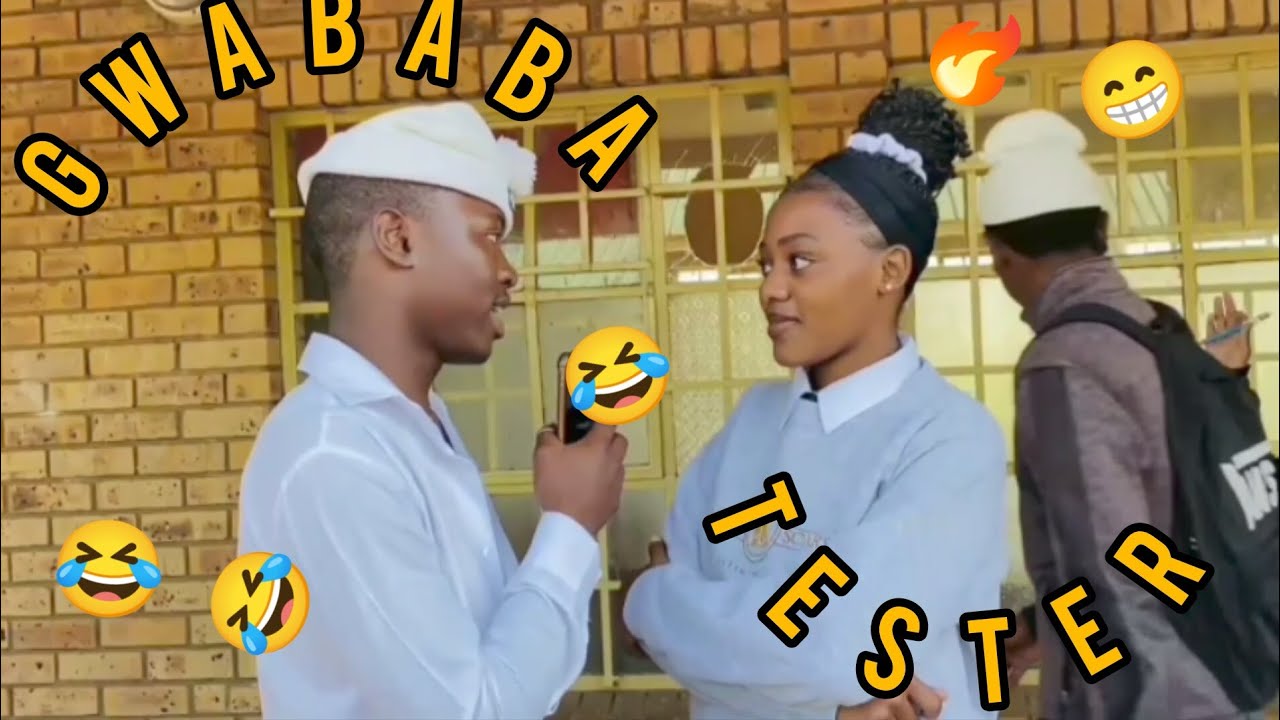 Testing Gwababa at skool🤣(must watch till the end)🤣🤣🤣She did him dirty🤣😁🔥