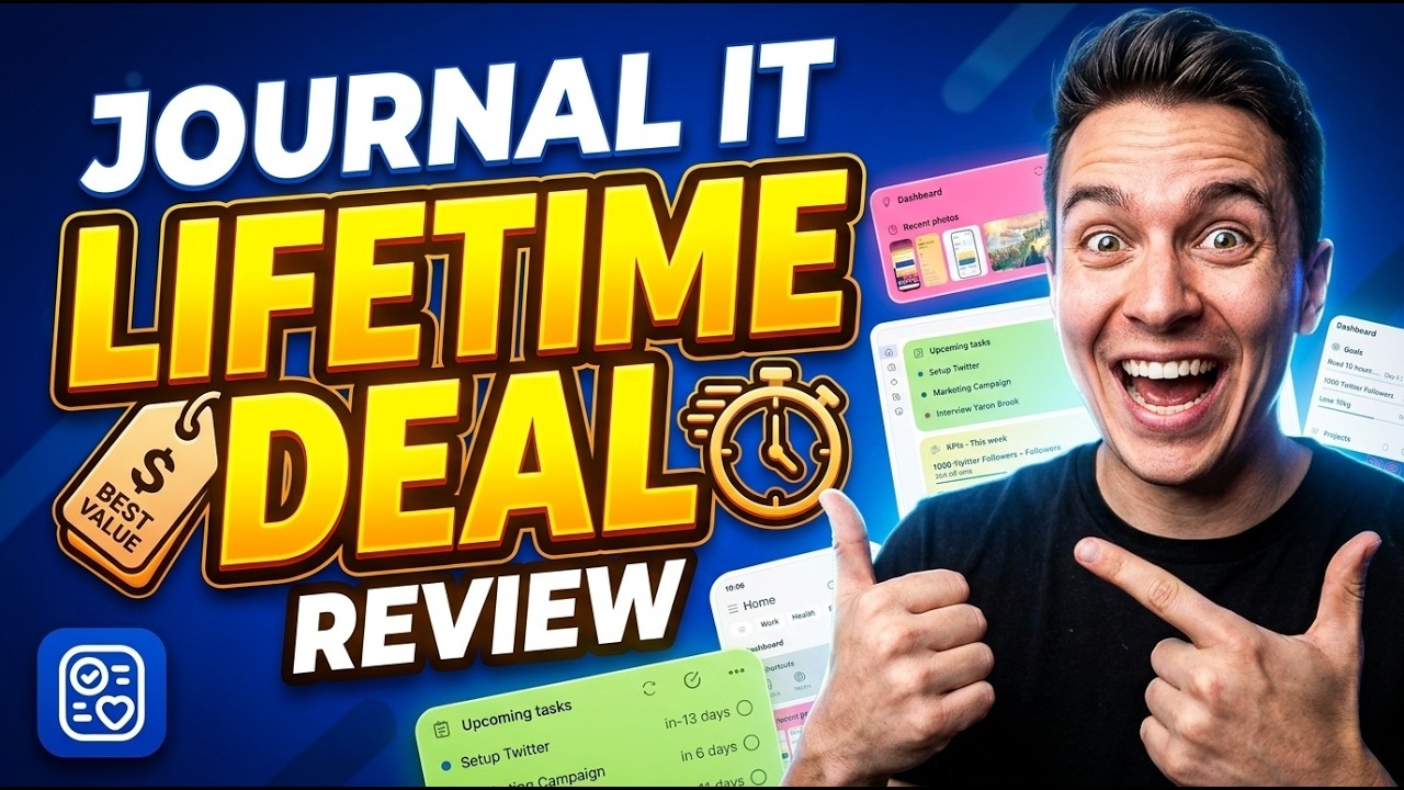 Journal It Lifetime Deal Review | I Replaced 5 Apps for $39 (Honest AppSumo Review)