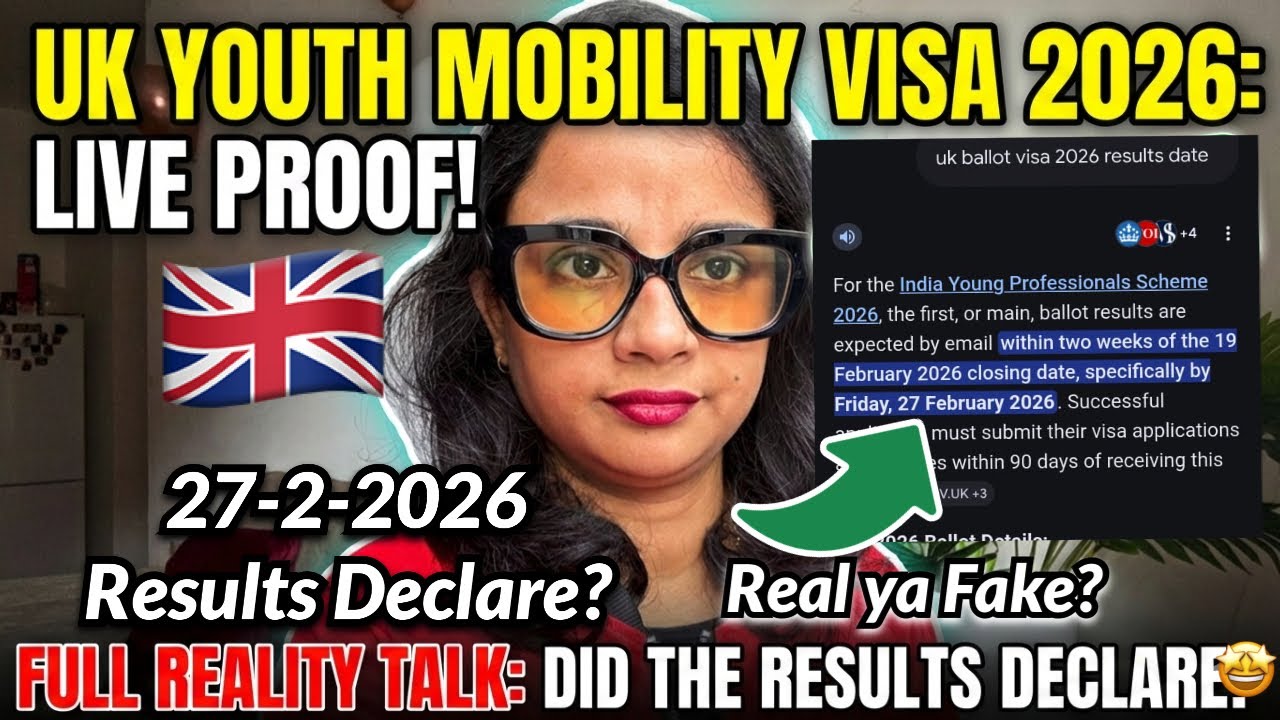 UK Youth Mobility Visa 2026 Result OUT? 😳 Real Proof Inside!